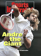 Usa Andre Agassi, 1992 Wimbledon Sports Illustrated Cover Photograph by Sports Illustrated
