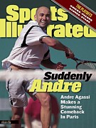 Usa Andre Agassi, 1999 French Open Sports Illustrated Cover Photograph by Sports Illustrated