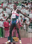 Usa Carl Lewis, 1992 Summer Olympics Sports Illustrated Cover Photograph by Sports Illustrated