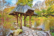 Wagner Cove In Central Park, Nyc Digital Art by Claudia Uripos