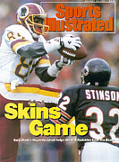 Washington Redskins Gary Clark... Sports Illustrated Cover Photograph by Sports Illustrated