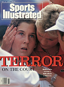 Yugoslavia Monica Seles, 1993 Citizen Cup Sports Illustrated Cover Photograph by Sports Illustrated