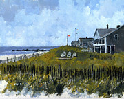 Bay Head Beach #1 Painting by Robert Loder Jr