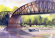 Charlie's Rainbows #1 Painting by Amanda Amend