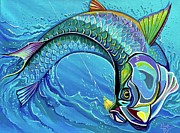 Chromatic Catch #1 Painting by Mark Ray