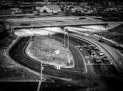 Driscoll Bridge NJ BW #1 Photograph by Susan Candelario