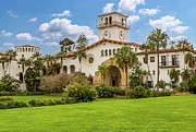 Exterior Santa Barbara Courthouse California #2 Photograph by Steven Heap