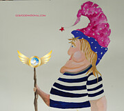 GGN Wizard #1 Painting by Randall Coleman