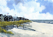Mantoloking Beach #1 Painting by Robert Loder Jr