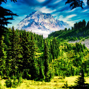 Mt Hood #1 Photograph by Bruce Block