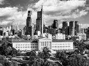 Philadelphia Museum of Art BW #1 Photograph by Susan Candelario