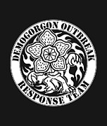 Stranger Things Demogorgon Outbreak Response Team #1 Digital Art by Kirania Finest