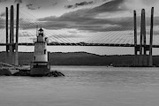 Tarrytown Light Tappan Zee #1 Photograph by Susan Candelario