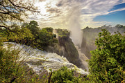 Victoria Falls on Zambezi River in Zimbabwe #1 Photograph by Miroslav Liska