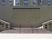 VMI Parapet Inscription #1 Photograph by Deb Beausoleil