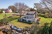 10 Sea Crest Drive Yard View Photograph by Veterans Aerial Media LLC