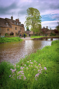 Lower Slaughter, idyllic riverside cottages #13 Photograph by Seeables Visual Arts