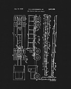 1962 Semi Truck Patent Drawing by Dan Sproul