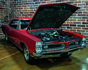 1966 Pontiac GTO - red Photograph by Flees Photos