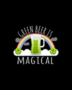 Green Beer Is Magical #2 Digital Art by Flippin Sweet Gear