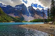 Moraine lake in Banff National Park, Alberta, Canada #2 Photograph by Miroslav Liska