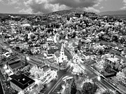 Aerial view of Middlebury, Vermont #3 Photograph by Eric Killorin