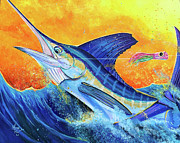 Orange Crush Painting by Mark Ray