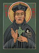 335 St Charles -Thaumaturgos of Mount Argus Dublin Painting by William Hart McNichols