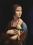 Lady With An Ermine Painting by Leonardo Da Vinci