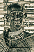 Maasai Village Teacher Ngorongoro 4256 Photograph by Neptune Images