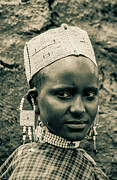 Maasai Woman Ngorongoro Tanzania 4358 Photograph by Neptune Images
