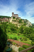 Europe, France, St Cirq Lapopie, historic clifftop village touri #6 Photograph by Seeables Visual Arts