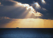 A Little Guidance Across the Channel Photograph by Joe Schofield