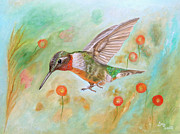 A Little Shine Painting by Angeles M Pomata