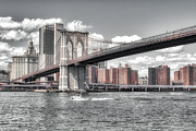 A View of Manhattan from Brooklyn Photograph by Penny Polakoff