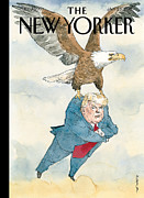 A Weight Lifted Painting by Barry Blitt