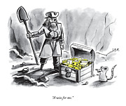 A Win For Me Drawing by Jason Adam Katzenstein