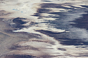 Abstract Patterns in Badwater Basin - Death Valley National Park Photograph by Mike Lee
