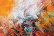 Acts 10 43. Your Sins Are Forgiven. Abstract Christian Wall Art Painting by Mark Lawrence