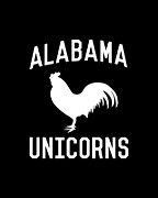 Alabama Unicorns Digital Art by Flippin Sweet Gear