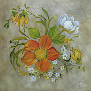 Sylvan Posy Painting by Angeles M Pomata