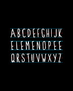 Alphabet Elemeno Digital Art by Flippin Sweet Gear