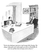 Also In World War II Drawing by JB Handelsman