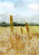 Amber Waves of Grain Painting by Elizabeth Reich