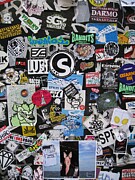 Amsterdam Mosaic Urban Sticker Collage Photograph by Travel Essayist