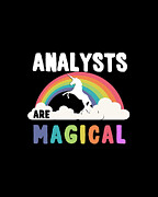 Analysts Are Magical Digital Art by Flippin Sweet Gear