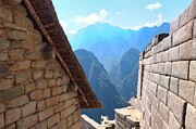 Ancient Stone Walls Amidst Majestic Mountains at Machu Picchu Photograph by Travel Essayist