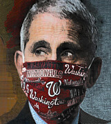 Anthony Fauci, M.D Digital Art by Rafael Salazar