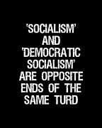 Anti Democratic Socialism Digital Art by Flippin Sweet Gear