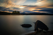 Approaching Storm.  Long exposure from Antelope Lake in Plumas County CA Photograph by Mike Lee